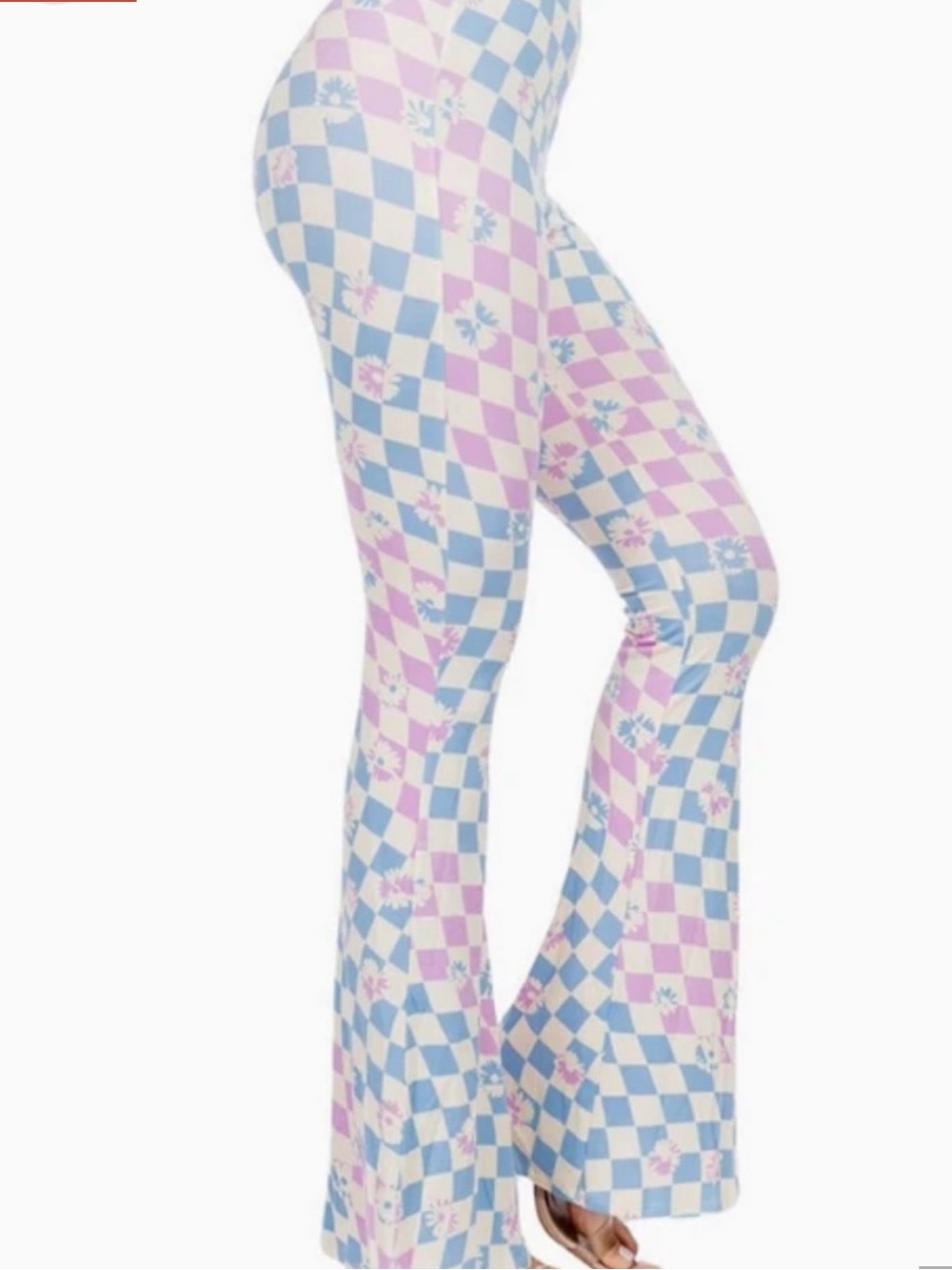 NEW Patterned Flare Women’s Pants - Picture 6 of 7